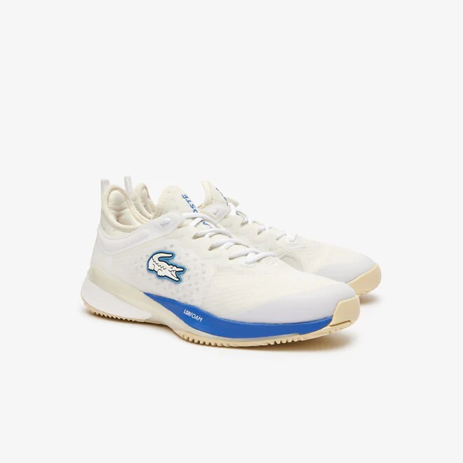 Zapatillas de Tenis Hombre Lacoste AG-LT23 Lite Tierra Batida – Blanco