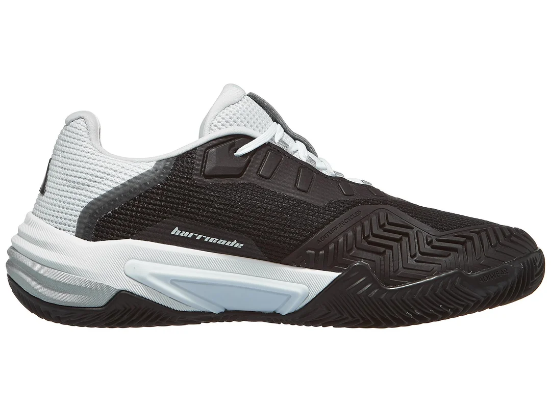 Zapatillas de Tenis Hombre Adidas Barricade 13 Tierra Batida – Negro/Blanco