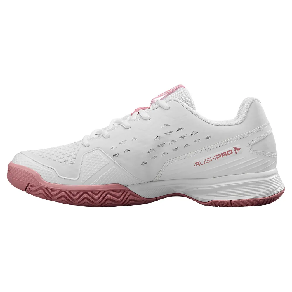 Wilson Rush Pro Ace Junior Shoes – White/Pink