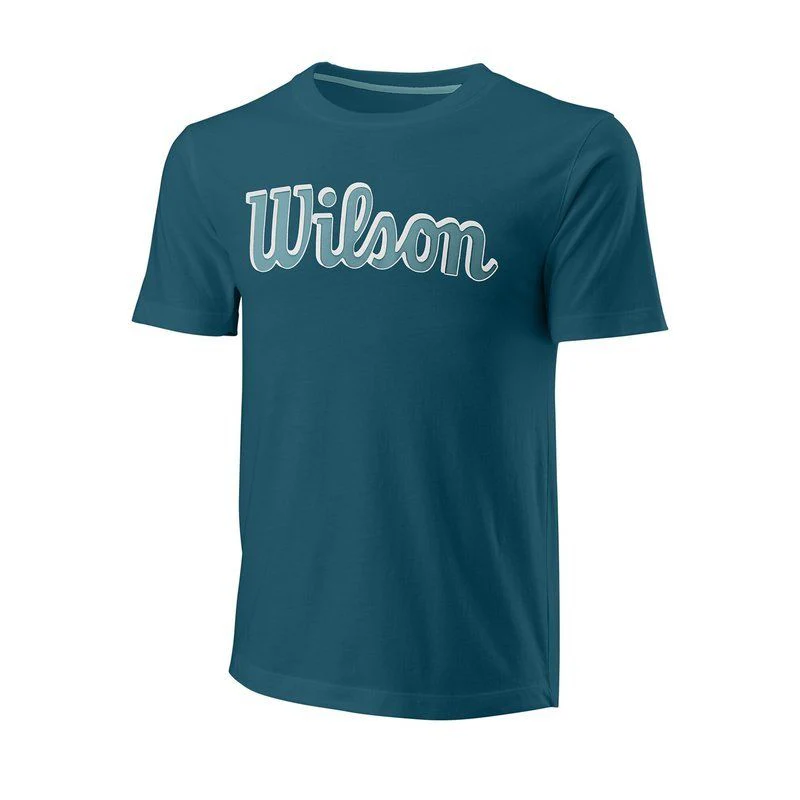 Wilson Script Eco Camiseta Slimfit Hombre