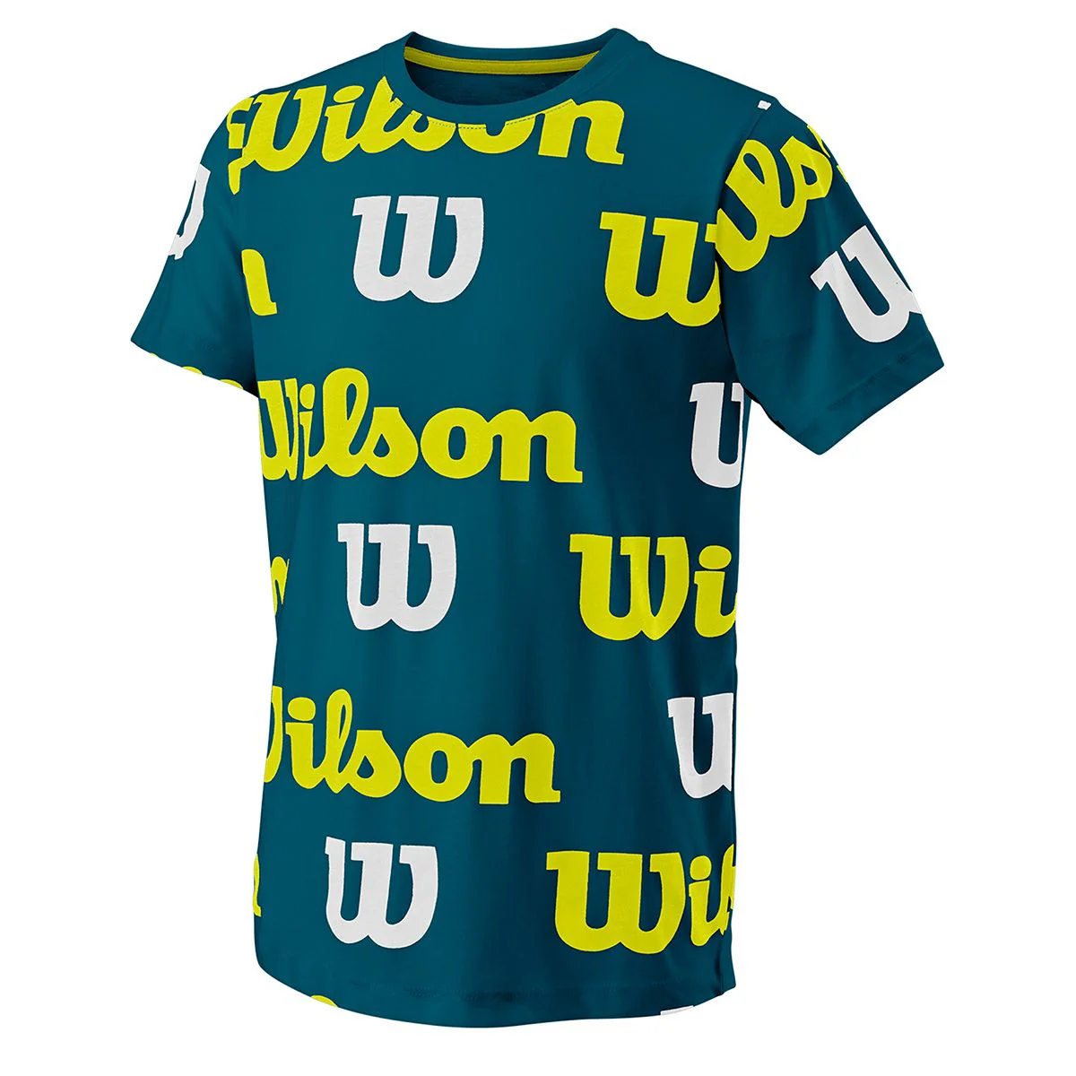 Camiseta técnica Wilson All Over Logo para niños